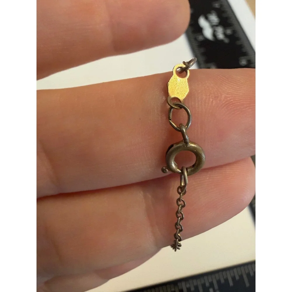 Vintage Sarah‎ Coventry Gold Tone Textured Puffed Heart Pendant Necklace 18 Inch